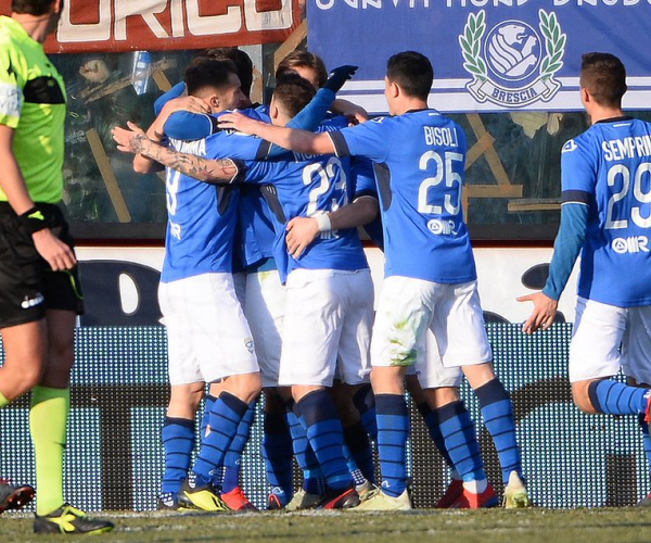 Serie B: vince il Brescia, stop per Lecce e Spezia. Vittoria cruciale per il Carpi