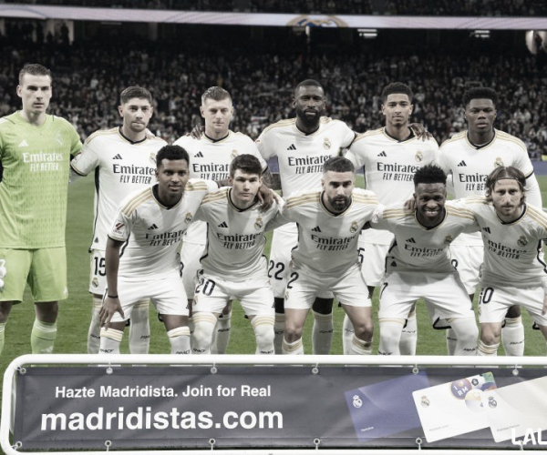 Real Madrid CF - RCD Mallorca: puntuaciones del Real Madrid CF, jornada 19 de la Liga EA Sports