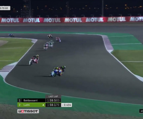 Moto2 Gp Qatar- Baldassarri c'è e vince la prima gara