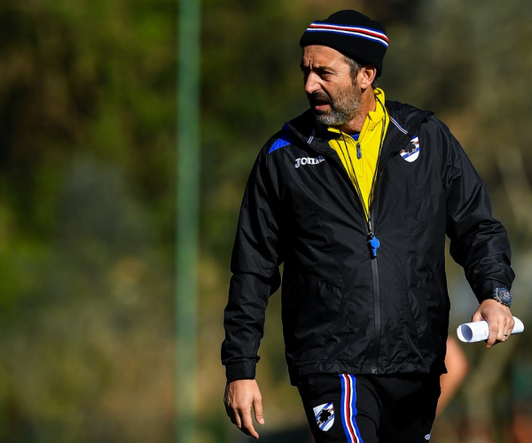 La Sampdoria ospita il Milan, Giampaolo: "Gara importante con un avversario forte"