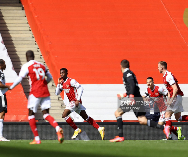 Arsenal 1-1 Fulham: Substitute Eddie Nketiah saves Arsenal after late equaliser