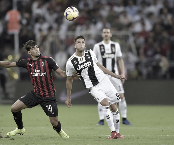 Com gol de Cristiano Ronaldo, Juventus derrota o Milan e conquista Supercoppa da Itália