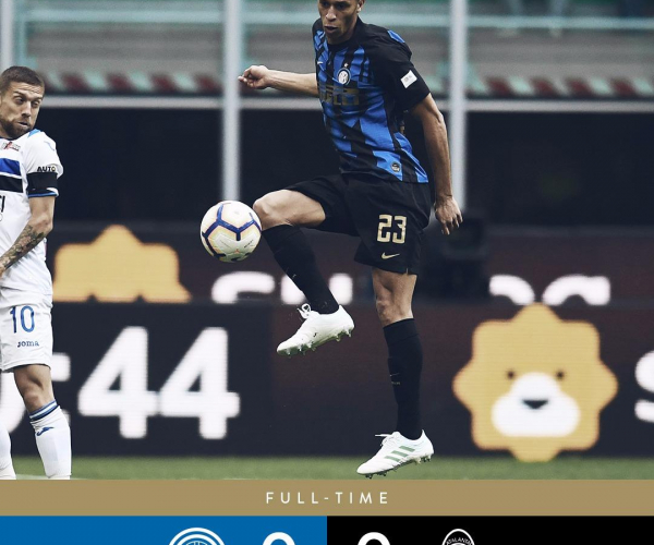 Serie A- L'Inter incappa nel pari contro una Atalanta davvero ottima 0-0