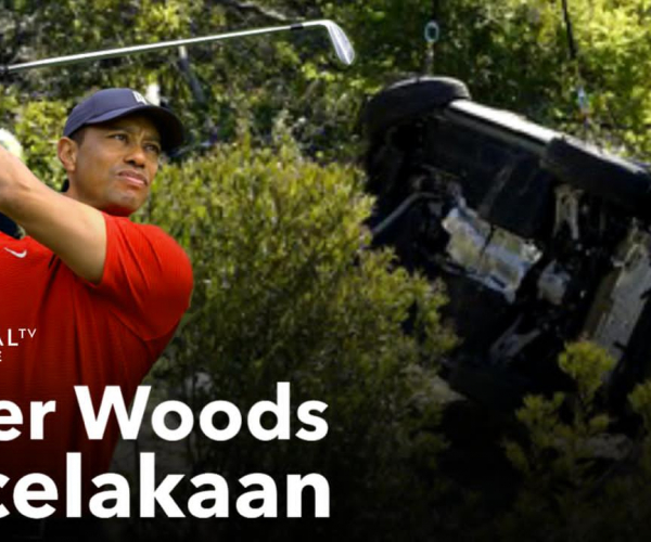 Tiger Woods Mengalami Kecelakaan Hebat