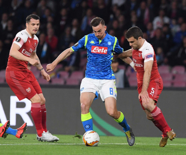Europa League - L' Arsenal vince al San Paolo ed elimina il Napoli (0-1)