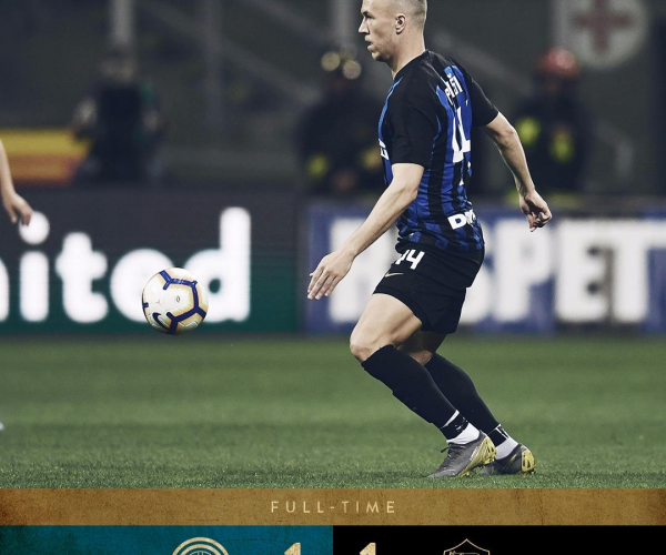 Serie A, Perisic risponde a El Shaarawy: tra Roma ed Inter finisce 1-1