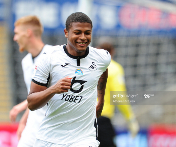 Swansea 2-1 Sheffield Wednesday: Brewster continues his hot run of form in vital win