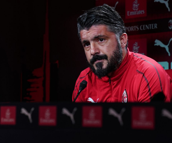 Milan, la conferenza stampa di Gattuso: "Non mi è stata chiesta la Champions"