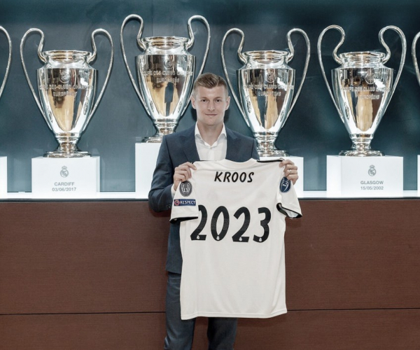 Real Madrid oficializa renovação com Toni Kroos por quatro temporadas