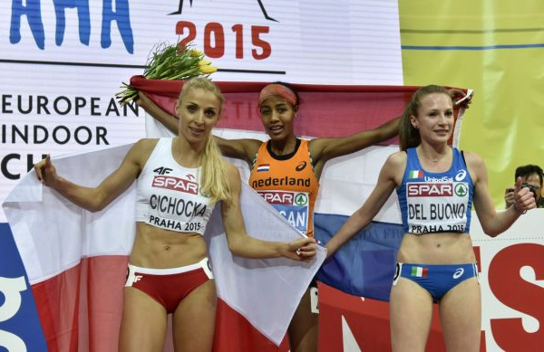 Atletica, Europei Indoor Praga 2015: Del Buono bronzo nei 1500, Chesani argento nell'alto
