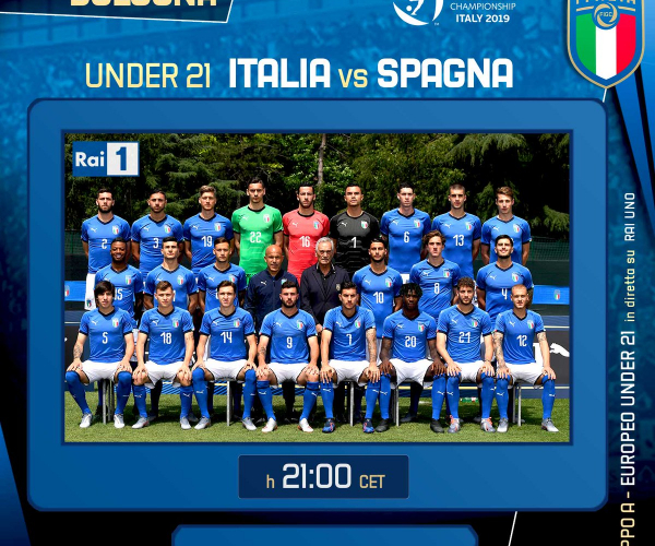 Europei Under 21, esordio dell'Italia contro la Spagna: tridente Chiesa-Zaniolo-Kean
