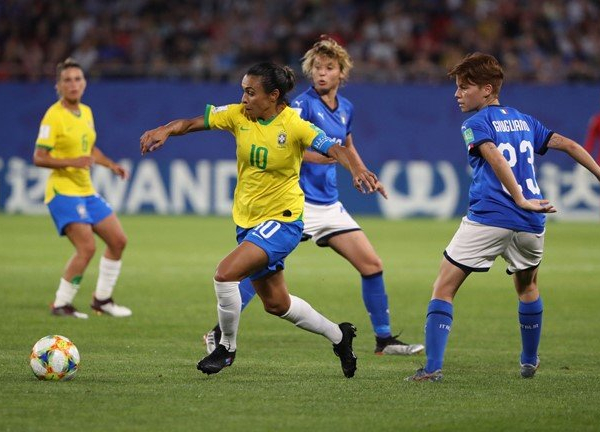 Women's World Cup: Italy 0-1 Brazil