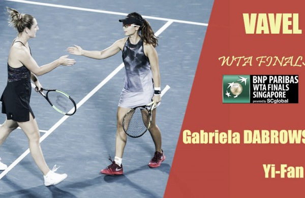 WTA Finals 2017. Gabriela Dabrowski y Yi-Fan Xu: séptimas en clasificar