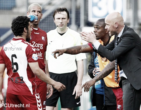 Erik ten Hag apunta alto con el FC Utrecht