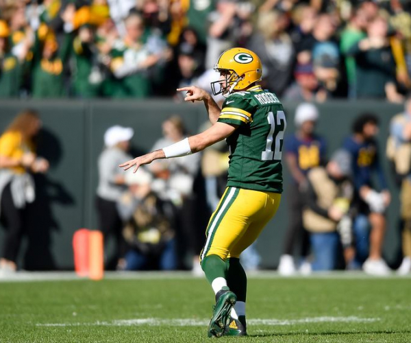 Green Bay Packers 42- 24 Oakland Raiders: Rodgers hits Raiders for Six TD's in statement making victory