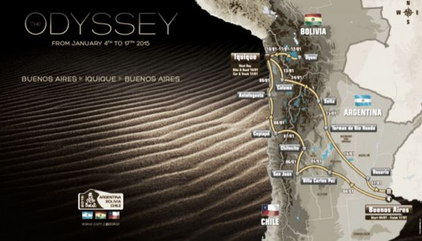 Rally Dakar, presentata a Parigi l'edizione 2015