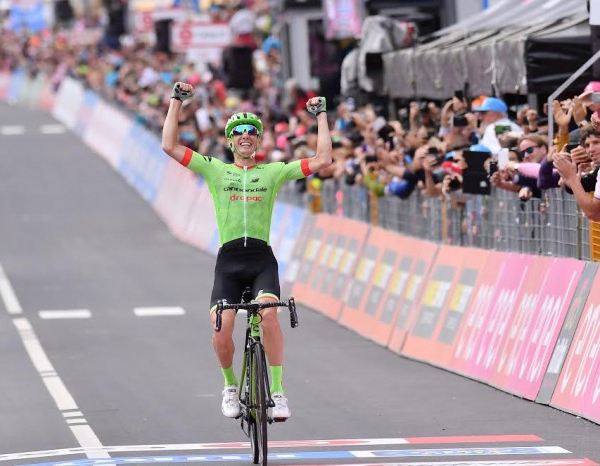 Giro d'Italia 2017, 17° tappa: a Canazei, capolavoro di Rolland, Dumoulin resta in rosa