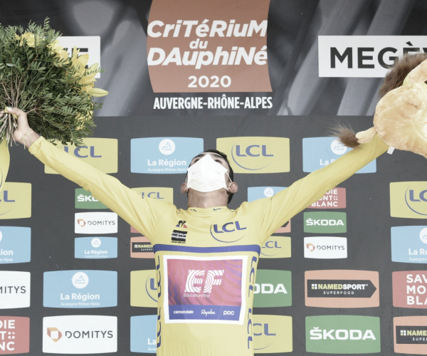 Daniel Martínez se coronó campeón del Critérium del Dauphiné 2020