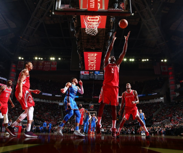 NBA - Westbrook guida i Thunder, Rockets k.o