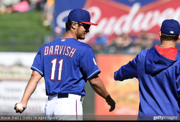 Texas Rangers' Yu Darvish Leaves Start With Tight Arm