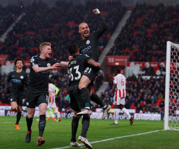 Premier League, Stoke - Manchester City: David Silva giustizia i Potters. Vittoria per i citizens! (2-0)