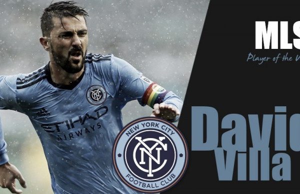David Villa named MLS Player of the Week