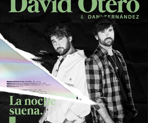 Dani Fernández y David Otero, juntos en "La noche suena"