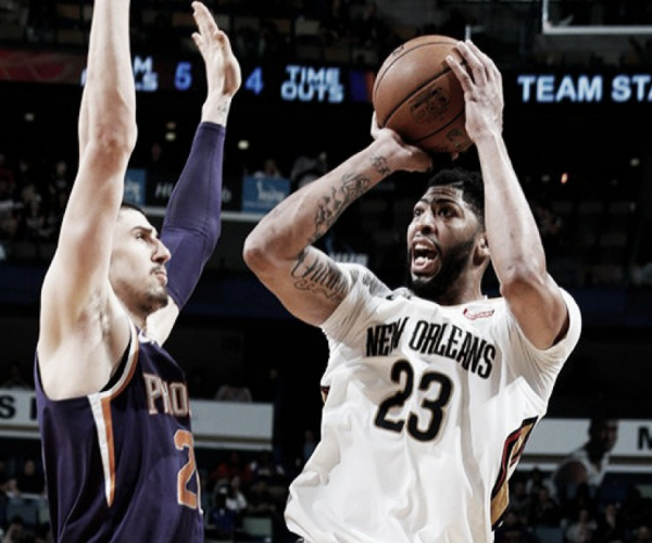 NBA - Davis monumentale, i Pelicans battono i Suns, bene anche Minnesota su Sacramento