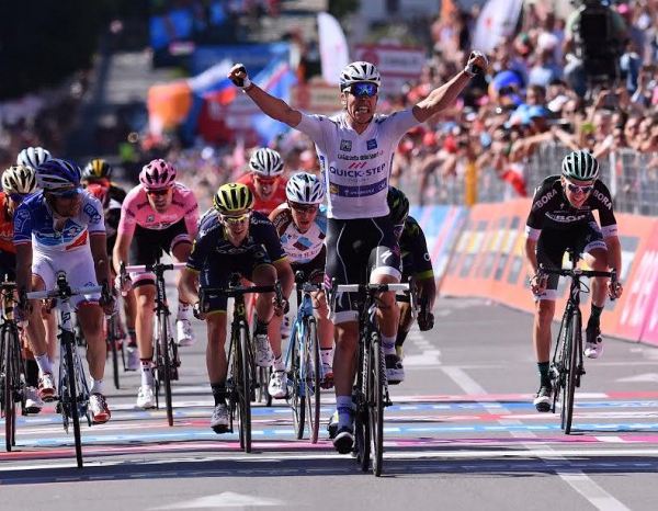 Giro d'Italia, Jungels vince il "piccolo Lombardia", Dumoulin controlla