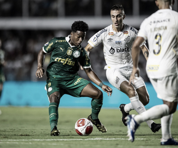 Santos vence Palmeiras e leva vantagem para a decisão do Paulistão
