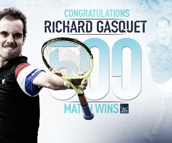 ATP Monte Carlo: Richard Gasquet records his 500th career victory over Mischa Zverev