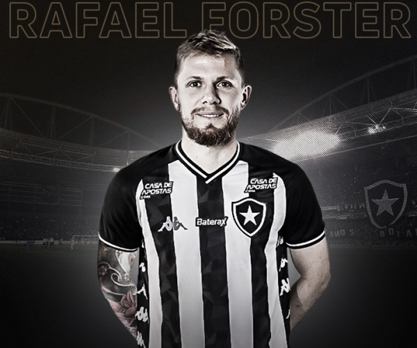 Um dia após apresentar Victor Luís, Botafogo anuncia zagueiro Rafael Forster