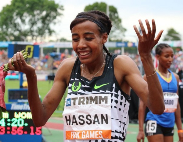 World Challenge IAAF, Hengelo: la Hassan vola nei 1500, Manyonga decolla nel lungo, Lasitskene a 2.04 nell'alto