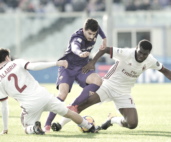 Milan contro la Fiorentina un obiettivo da non fallire