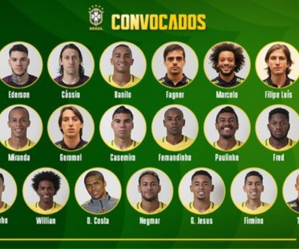 Russia 2018 - I convocati del Brasile: fuori Sandro, c'è Neymar