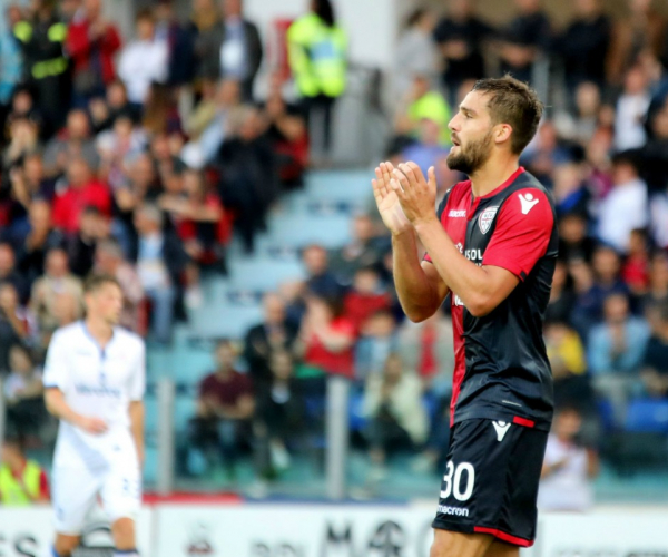 Serie A - Ceppitelli nel finale firma l'1-0: il Cagliari resta in A, l'Atalanta è settima e in E.League