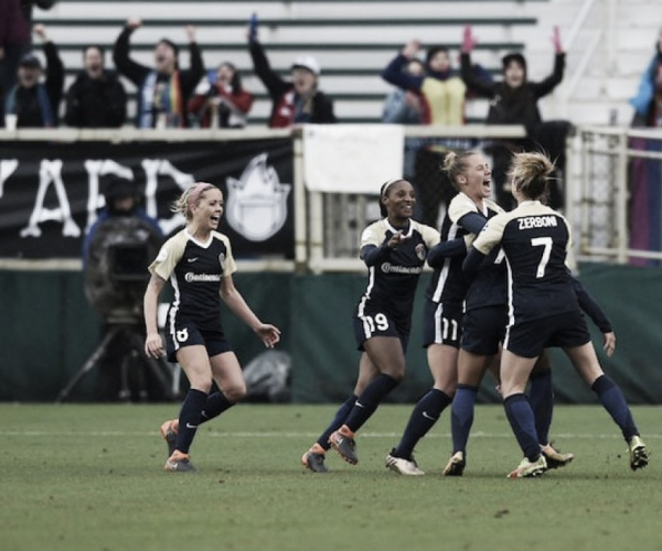 The North Carolina Courage earn the first points of the 2018 NWSL season