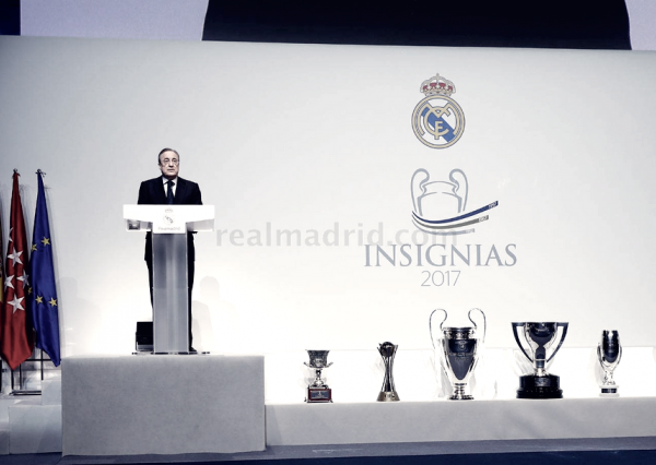 Florentino Pérez: "El Real Madrid es el club más prestigioso y admirado del mundo"
