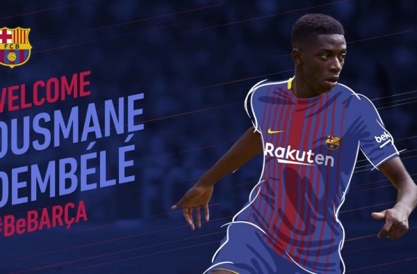 Barcellona, adesso è ufficiale: arriva Dembélé