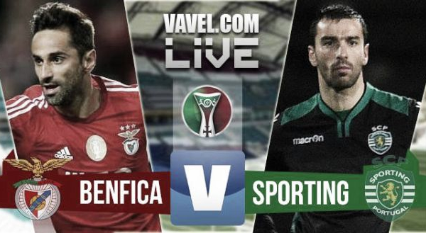Resultado Benfica x Sporting na Supertaça 2015 (0-1)