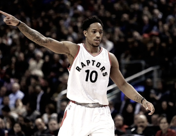 Toronto Raptors' DeMar DeRozan wins NBA Player of the Week