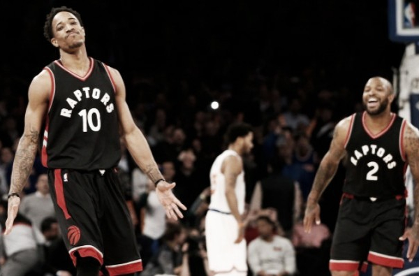 NBA - DeRozan la vince allo scadere contro i Knicks; I Mavericks battono in casa gli Heat