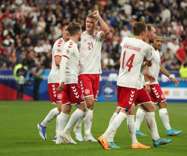 Goles y resumen del Irlanda del Norte 2-0 Dinamarca en Eliminatorias Euro 2024 