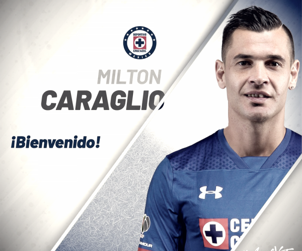 Milton Caraglio es nuevo delantero del Cruz Azul