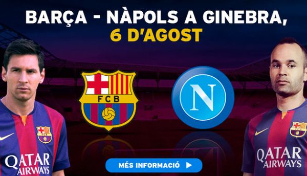 Live SSC Naples - FC Barcelone, le match en direct