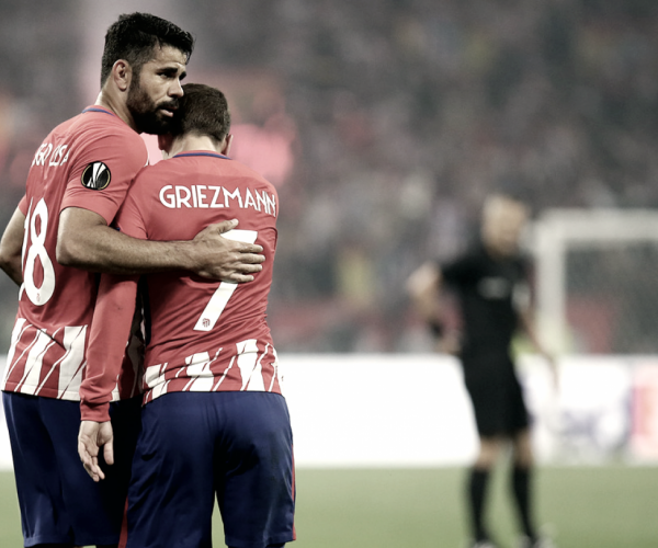 Puntuaciones por posición del Atlético de Madrid: delanteros