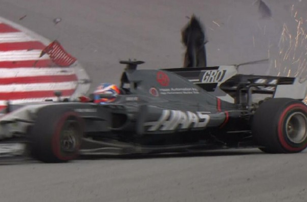 F1, Haas - Paura Grosjean, botto a 280 km/h: "Sono stato fortunato"