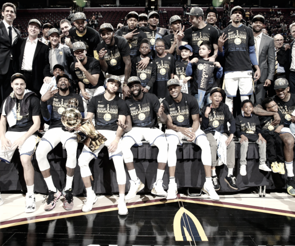 Resumen NBA: los Warriors ganan el cuarto partido y son campeones