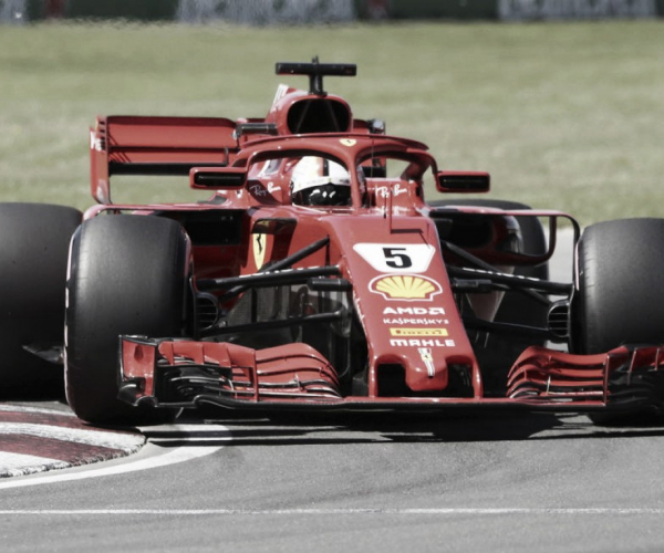 Vettel lidera Canadá y recupera la cima del campeonato