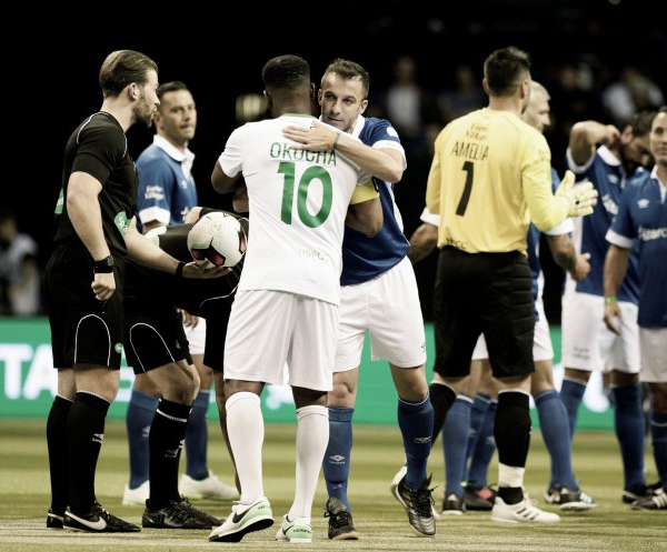 Star Sixes, Del Piero e Fiore stendono la Nigeria. Brasile esagerato contro la Cina